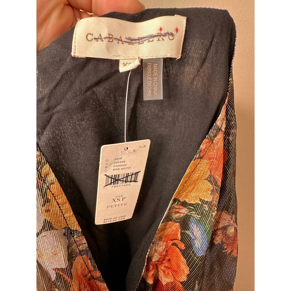 Anthropologie Caballero Deep V-Neck Maxi Dress - Picture 10 of 10